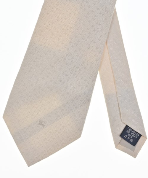 BURBERRY（バーバリー）ネクタイ 白 サイズ:- メンズ/2200704642713