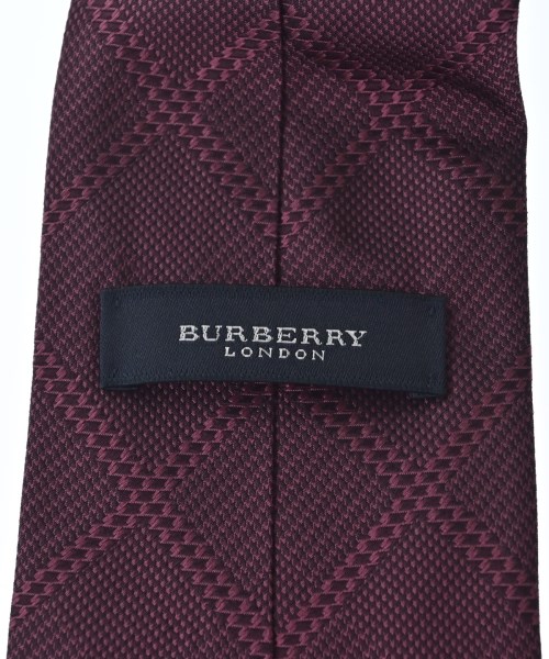 BURBERRY（バーバリー）ネクタイ ピンク サイズ:- メンズ/2200704666658