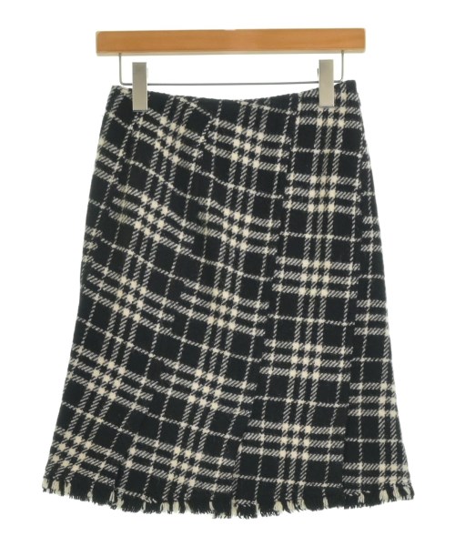 BURBERRY（バーバリー）ひざ丈スカート 黒 サイズ:34(S位) レディース/2200705275019