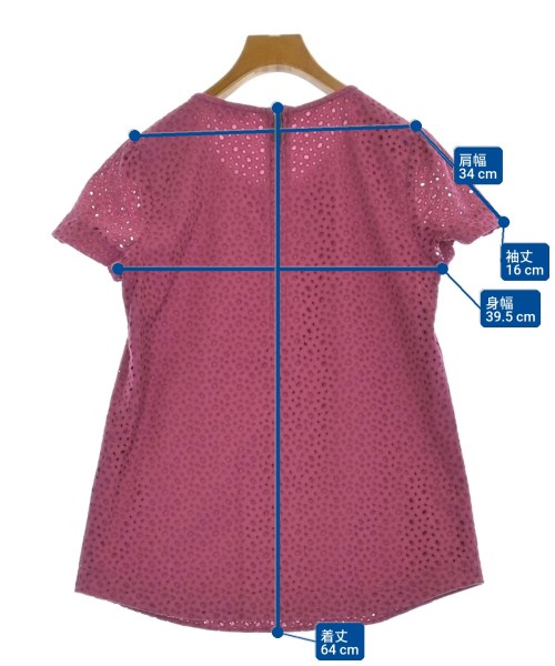 BURBERRY（バーバリー）ブラウス ピンク サイズ:38(S位) レディース/2200707170015