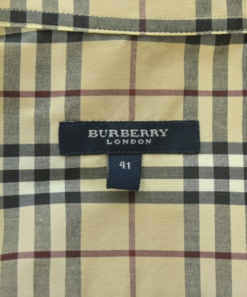 BURBERRY（バーバリー）カジュアルシャツ ベージュ サイズ:41(XL位) メンズ/2200707487038