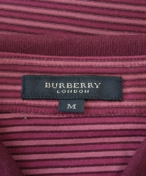 BURBERRY（バーバリー）ポロシャツ 赤 サイズ:M メンズ/2200704640023