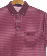 BURBERRY（バーバリー）ポロシャツ 赤 サイズ:M メンズ/2200704640023