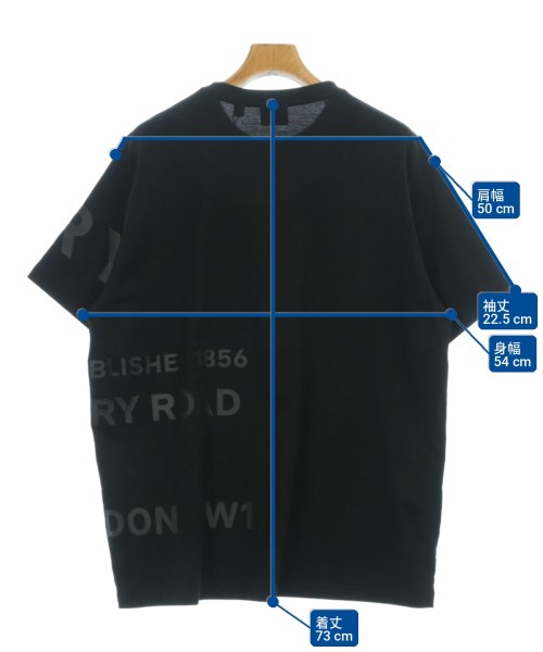 BURBERRY（バーバリー）Tシャツ・カットソー 黒 サイズ:M メンズ/2200708218020