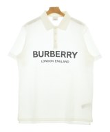 BURBERRY（バーバリー）ポロシャツ 白 サイズ:L メンズ/2200708218037