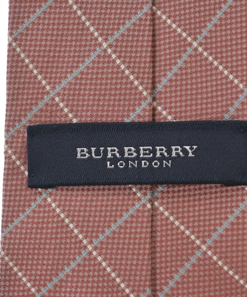 BURBERRY（バーバリー）ネクタイ ピンク サイズ:- メンズ/2200708357026