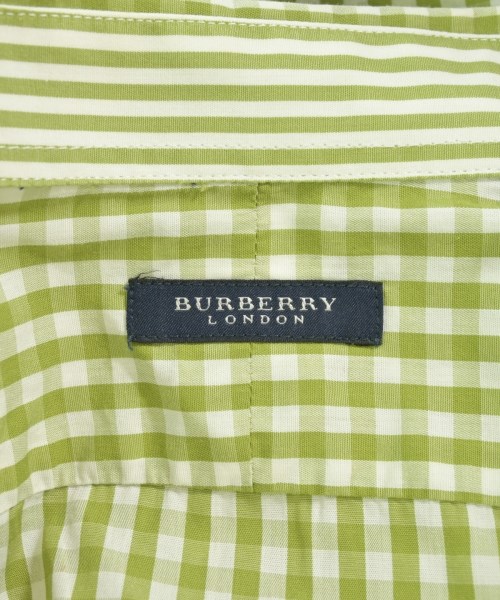 BURBERRY（バーバリー）カジュアルシャツ 緑 サイズ:S メンズ/2200708518076