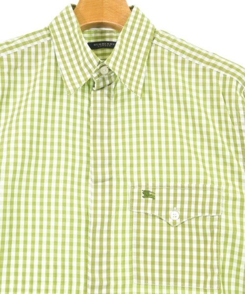 BURBERRY（バーバリー）カジュアルシャツ 緑 サイズ:S メンズ/2200708518076