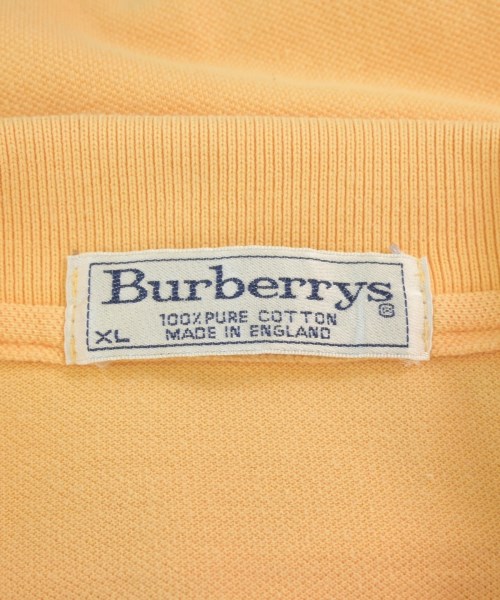BURBERRY（バーバリー）ポロシャツ オレンジ サイズ:XL メンズ/2200708942192