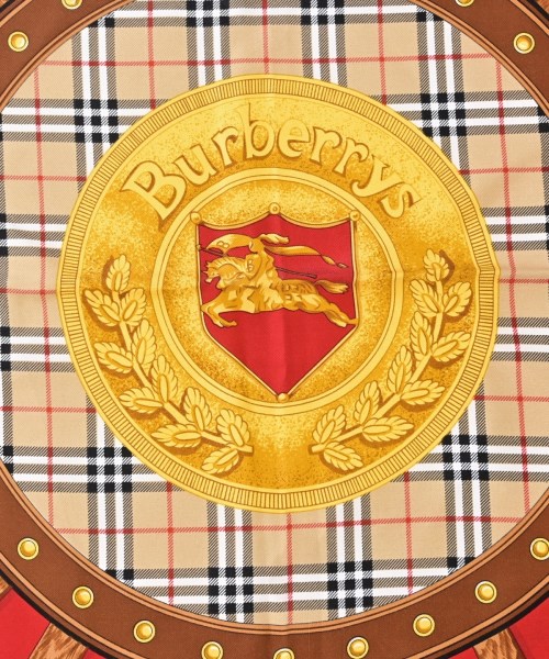 BURBERRY（バーバリー）バンダナ・スカーフ 赤 サイズ:- レディース/2200709908104