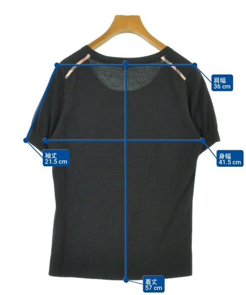 BURBERRY（バーバリー）ニット・セーター 黒 サイズ:2(M位) レディース/2200709982029