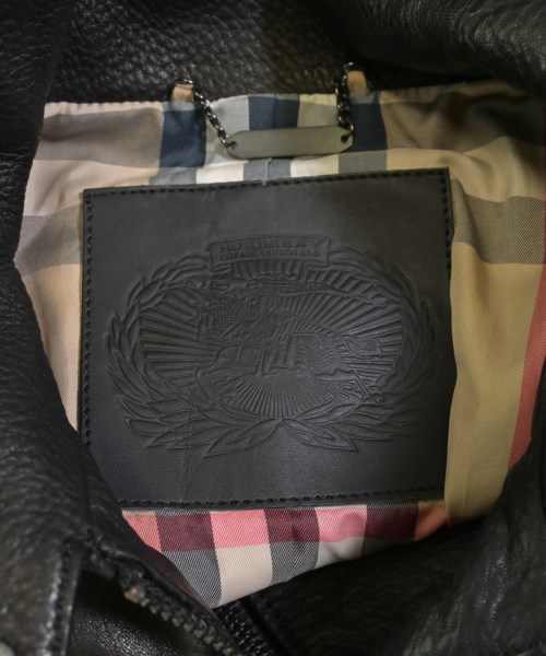 BURBERRY（バーバリー）ライダース 茶 サイズ:36(XS位) レディース/2200710122032