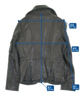 BURBERRY（バーバリー）ライダース 茶 サイズ:36(XS位) レディース/2200710122032