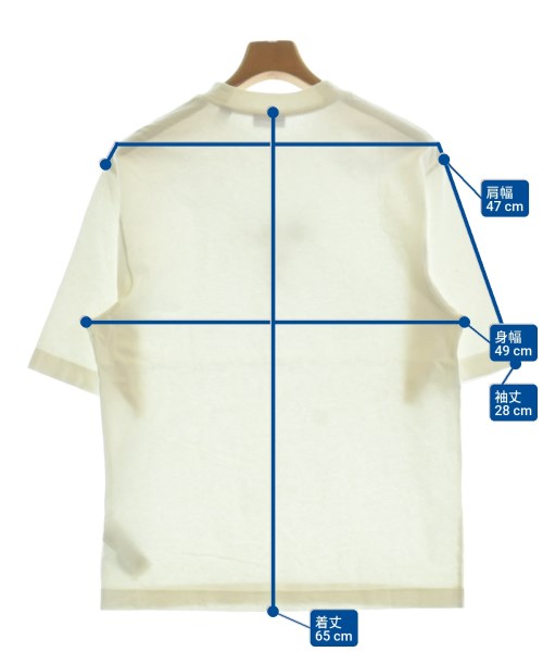 BURBERRY（バーバリー）Tシャツ・カットソー 白 サイズ:XS メンズ/2200662683025
