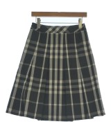 BURBERRY（バーバリー）ひざ丈スカート 黒 サイズ:36(XS位) レディース/2200658863097
