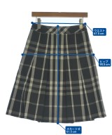 BURBERRY（バーバリー）ひざ丈スカート 黒 サイズ:36(XS位) レディース/2200658863097