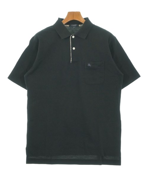BURBERRY(バーバリー)ポロシャツ 黒 サイズ:LL(XL位)/2200658863448