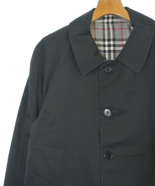 BURBERRY（バーバリー）ステンカラーコート 黒 サイズ:M メンズ/2200663230136