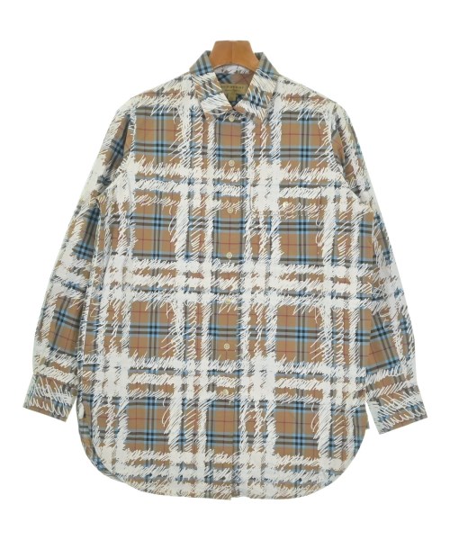 BURBERRY(バーバリー)カジュアルシャツ 茶 サイズ:42(M位)/2200663230143