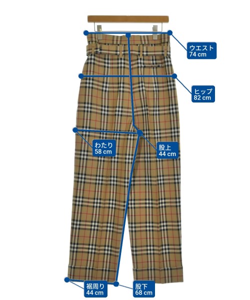 BURBERRY（バーバリー）スラックス ベージュ サイズ:42(M位) レディース/2200663230372