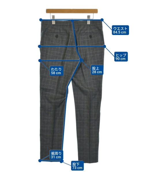 BURBERRY（バーバリー）スラックス グレー サイズ:42(M位) レディース/2200663230402