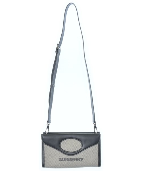 BURBERRY（バーバリー）クラッチバッグ グレー サイズ:- レディース/2200663230464