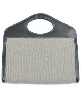 BURBERRY（バーバリー）クラッチバッグ グレー サイズ:- レディース/2200663230464