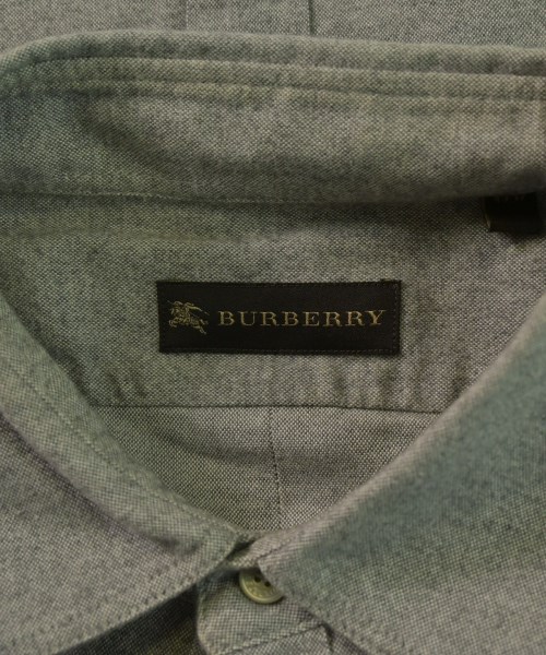 BURBERRY（バーバリー）カジュアルシャツ グレー サイズ:17(XXL位) メンズ/2200663311057