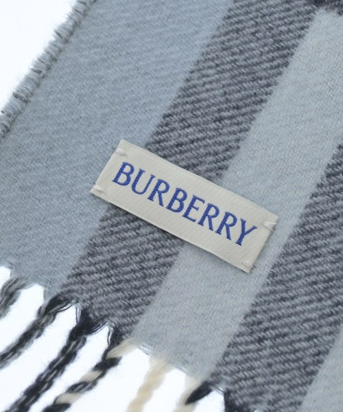 BURBERRY（バーバリー）マフラー グレー サイズ:- メンズ/2200663369140