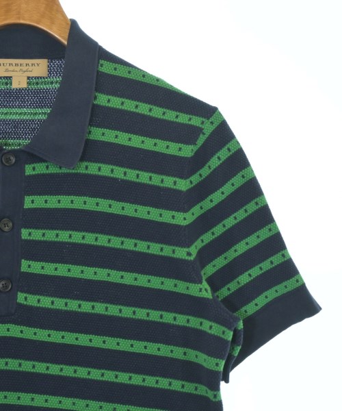 BURBERRY（バーバリー）ポロシャツ 紺 サイズ:S メンズ/2200659182050