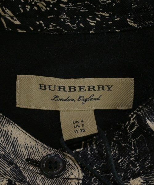 BURBERRY（バーバリー）シャツワンピース 黒 サイズ:36(XS位) レディース/2200661516096