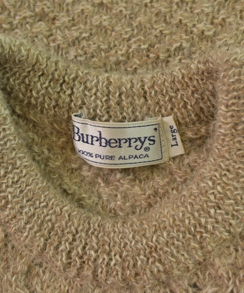 BURBERRY（バーバリー）ニット・セーター ベージュ サイズ:L メンズ/2200664218010