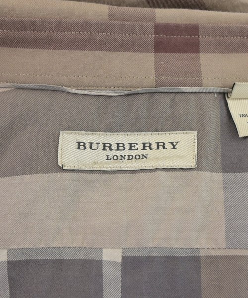 BURBERRY（バーバリー）カジュアルシャツ ベージュ サイズ:XL メンズ/2200664826031