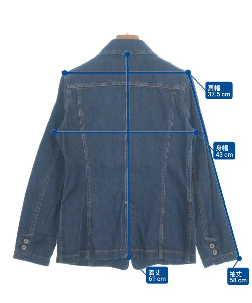 BURBERRY（バーバリー）カジュアルジャケット 紺 サイズ:38(S位) レディース/2200665018022