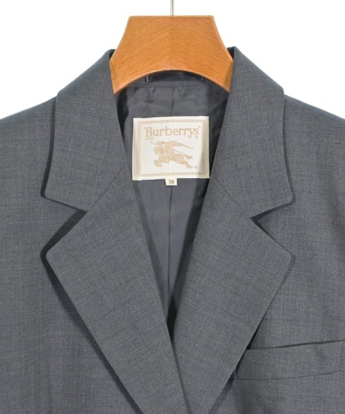 BURBERRY（バーバリー）テーラードジャケット グレー サイズ:38(S位) レディース/2200665107061