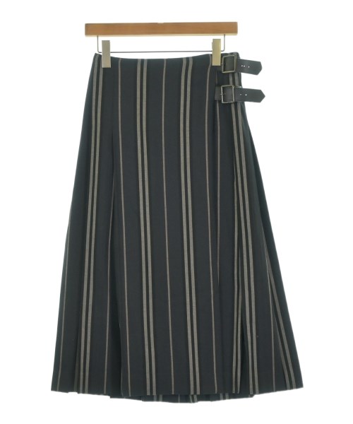 BURBERRY(バーバリー)ロング・マキシ丈スカート グレー サイズ:38(S位)/2200663257171