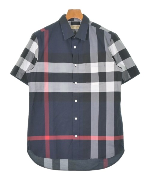BURBERRY(バーバリー)カジュアルシャツ 紺 サイズ:M/2200663407217
