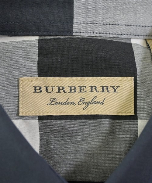 BURBERRY（バーバリー）カジュアルシャツ 紺 サイズ:M メンズ/2200663407217