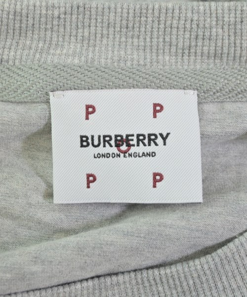 BURBERRY（バーバリー）Tシャツ・カットソー グレー サイズ:M メンズ/2200666856074