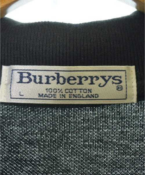 BURBERRY（バーバリー）ポロシャツ 黒 サイズ:L メンズ/2200664274047
