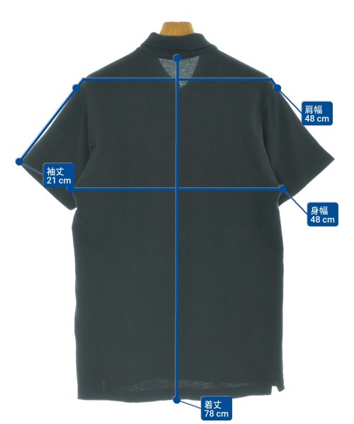 BURBERRY（バーバリー）ポロシャツ 黒 サイズ:L メンズ/2200664274047