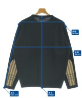BURBERRY（バーバリー）ニット・セーター 黒 サイズ:L メンズ/2200664833022