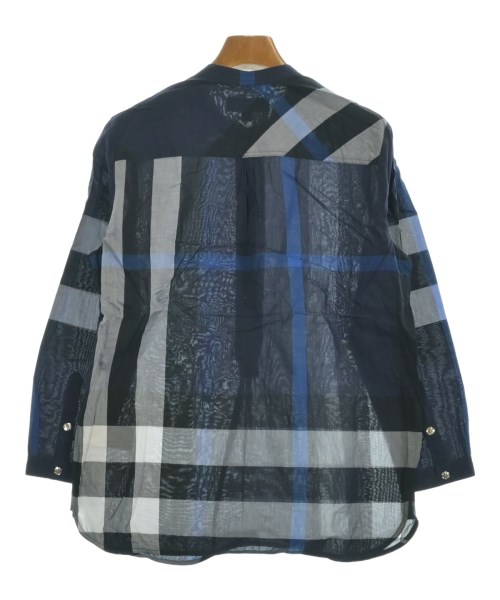 BURBERRY（バーバリー）ブラウス 紺 サイズ:38(S位) レディース/2200663782130