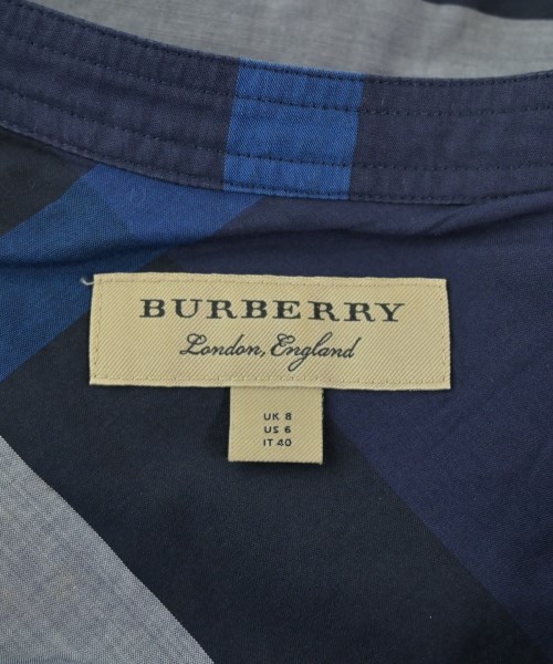 BURBERRY（バーバリー）ブラウス 紺 サイズ:38(S位) レディース/2200663782130