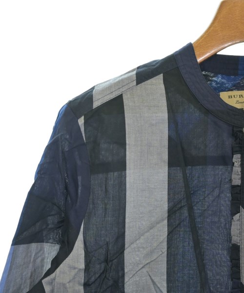 BURBERRY（バーバリー）ブラウス 紺 サイズ:38(S位) レディース/2200663782130