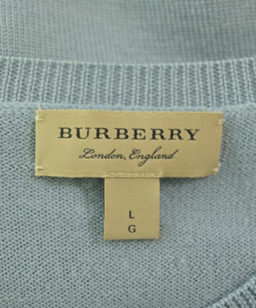 BURBERRY（バーバリー）ニット・セーター 青 サイズ:L レディース/2200667870154