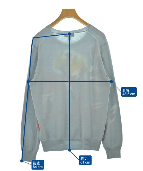 BURBERRY（バーバリー）ニット・セーター 青 サイズ:L レディース/2200667870154