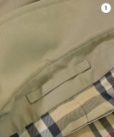 BURBERRY（バーバリー）ステンカラーコート カーキ サイズ:9(M位) レディース/2200669101010