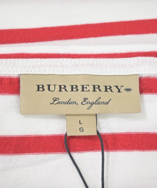 BURBERRY（バーバリー）Tシャツ・カットソー 白 サイズ:L メンズ/2200669858068