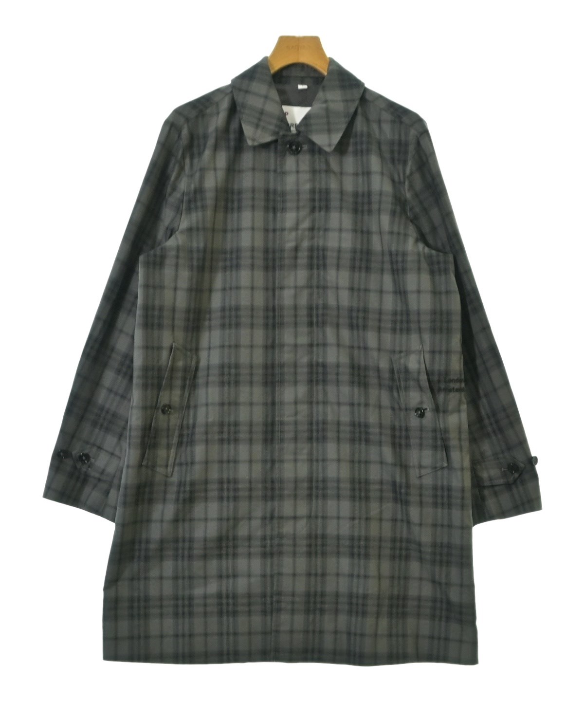 BURBERRY（バーバリー）ステンカラーコート グレー サイズ:S メンズ